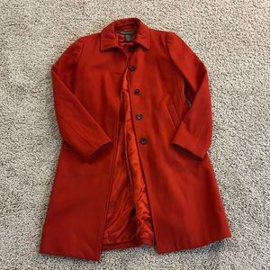 Women’s Banana Republic Red Trench Coat XS